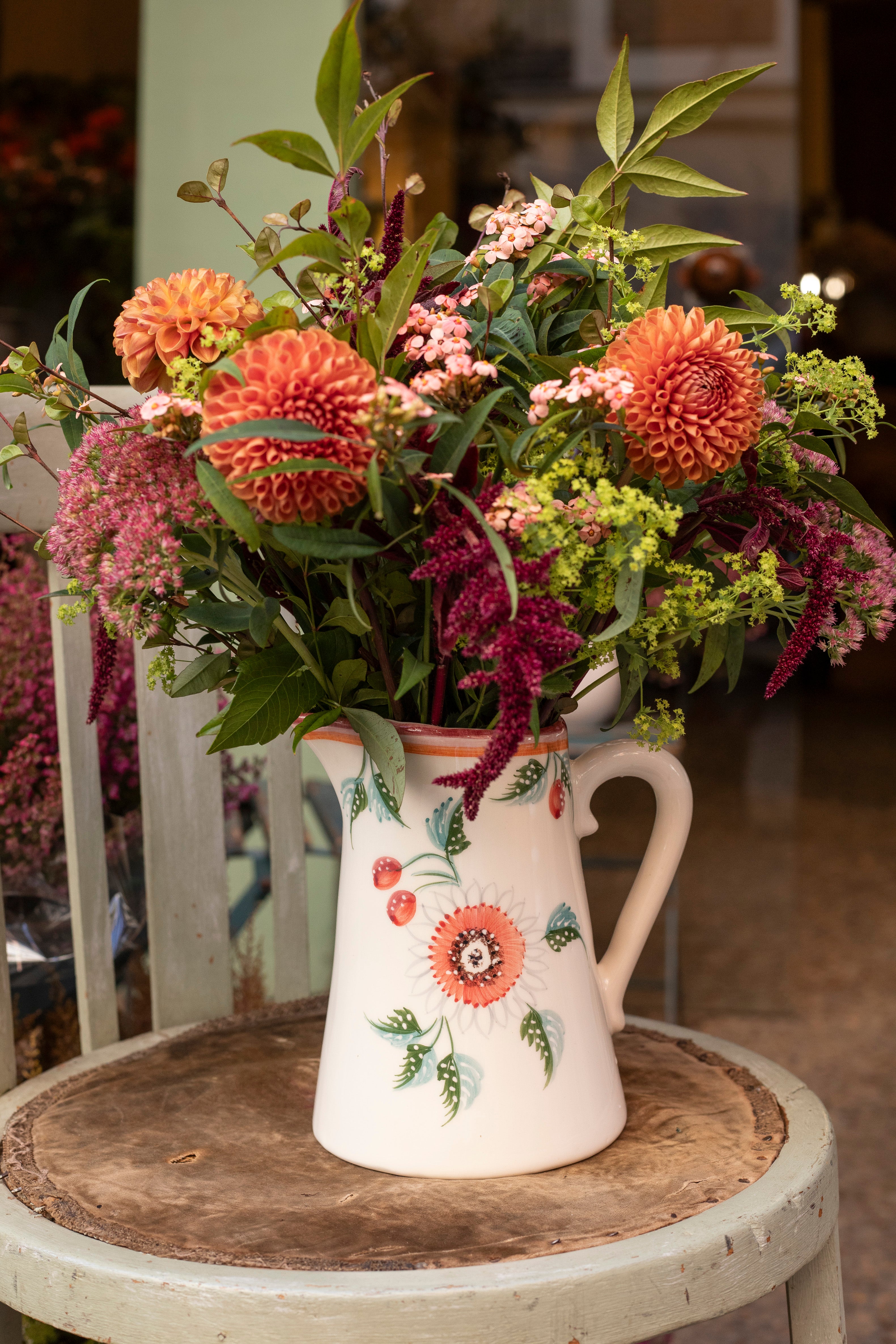 Jarra Botánica Clavel