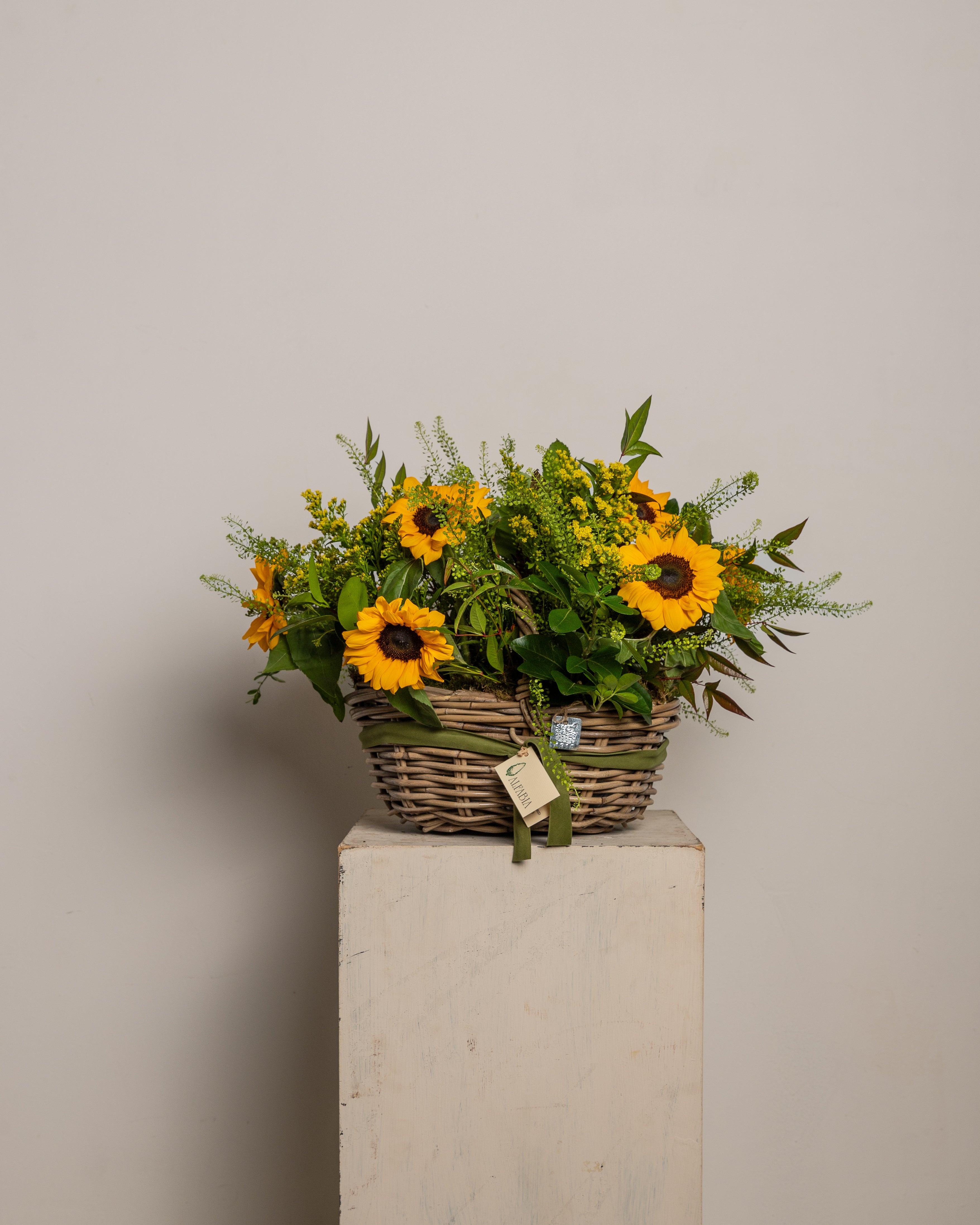 Cesto Girasoles