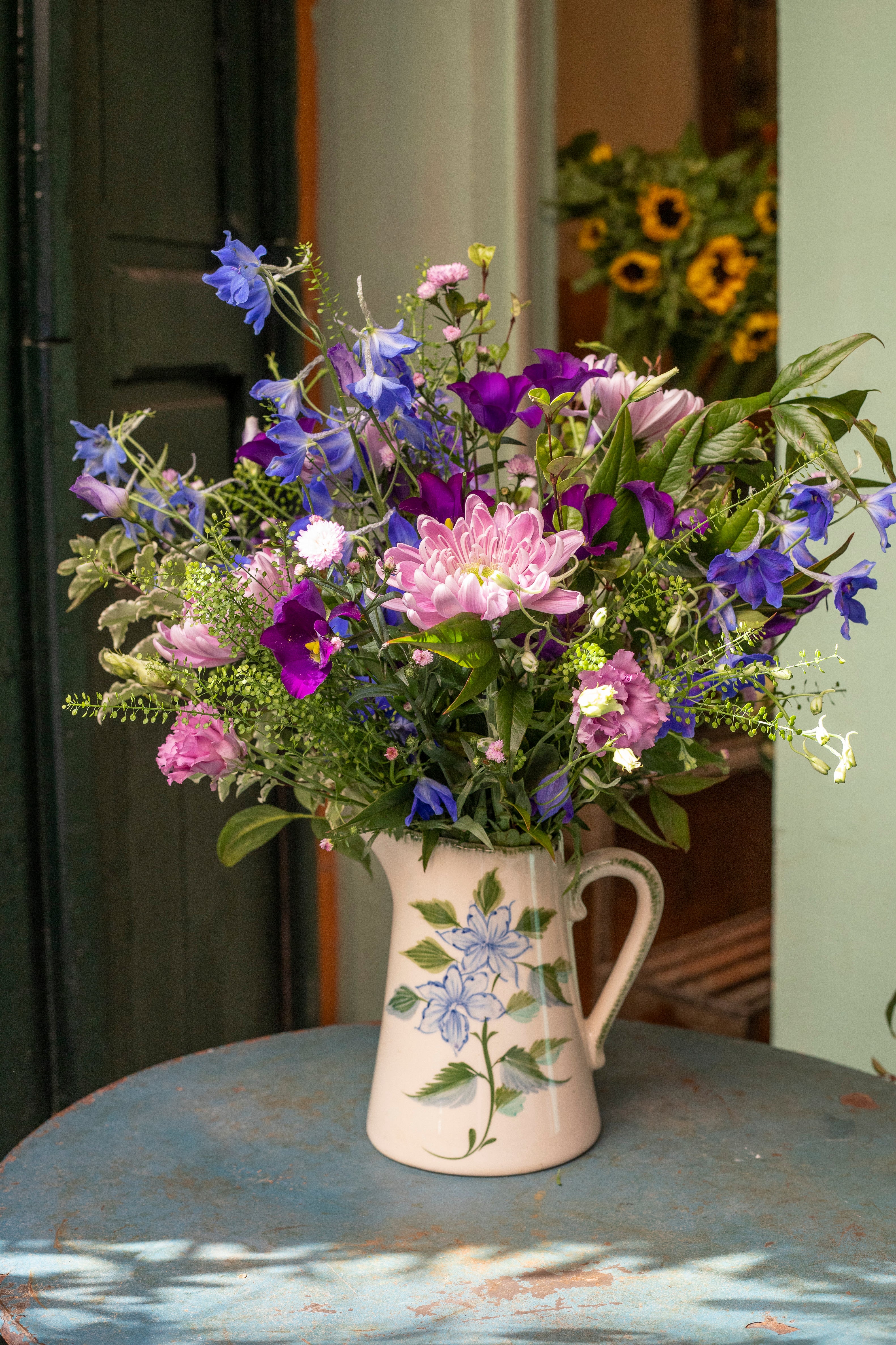 Jarra botánica Lirio