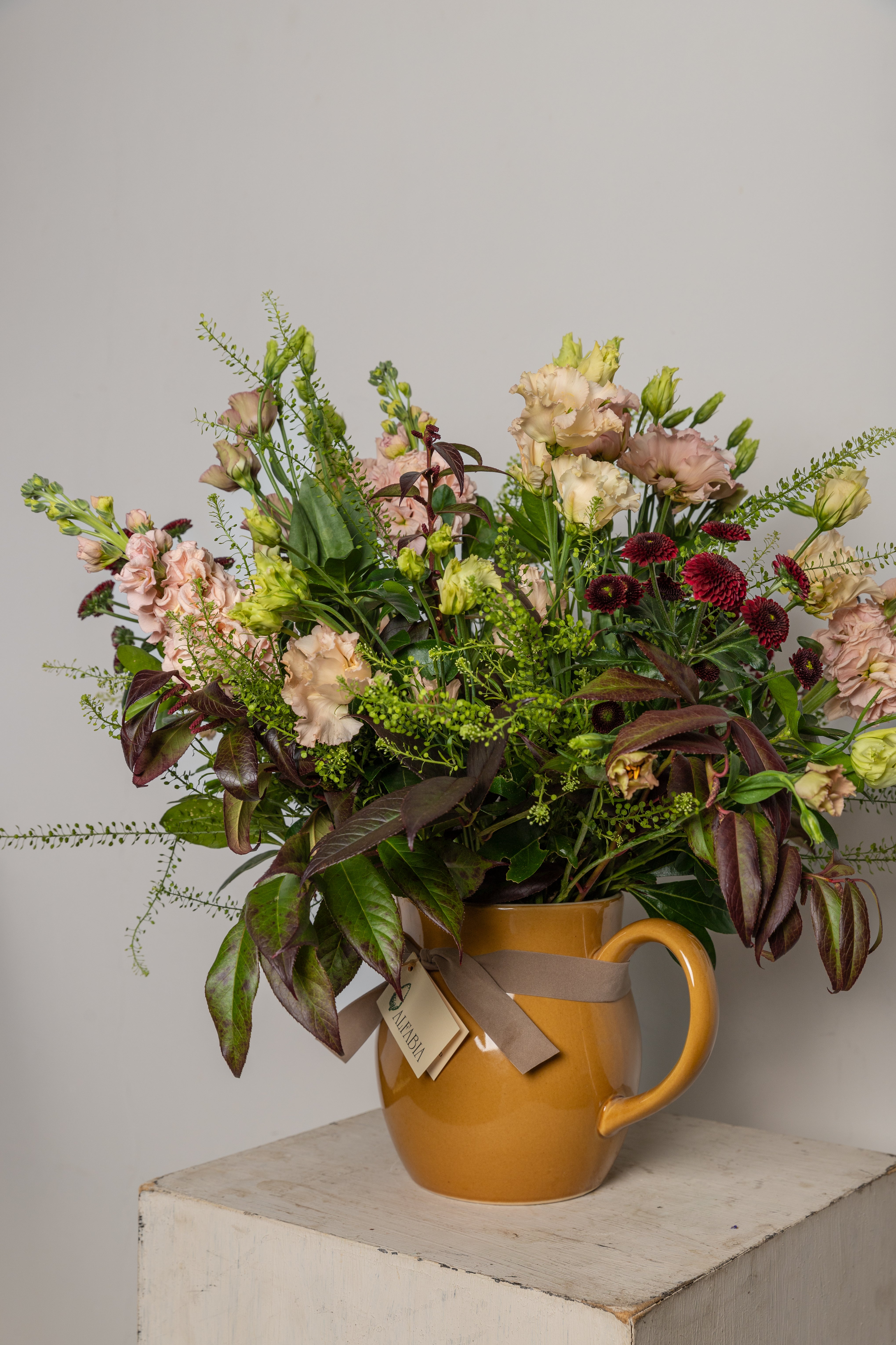 Jarra con flores