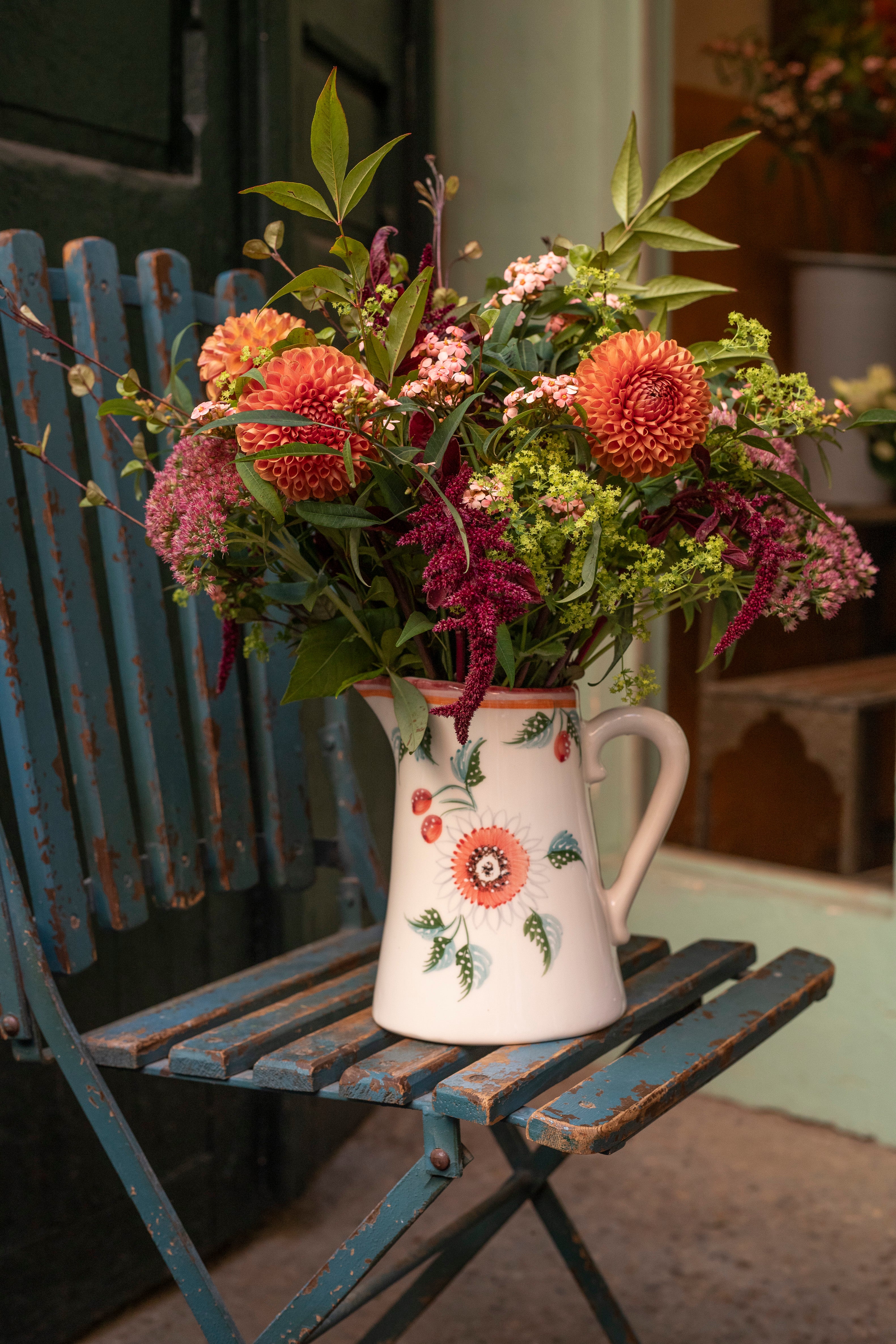 Jarra Botánica Clavel