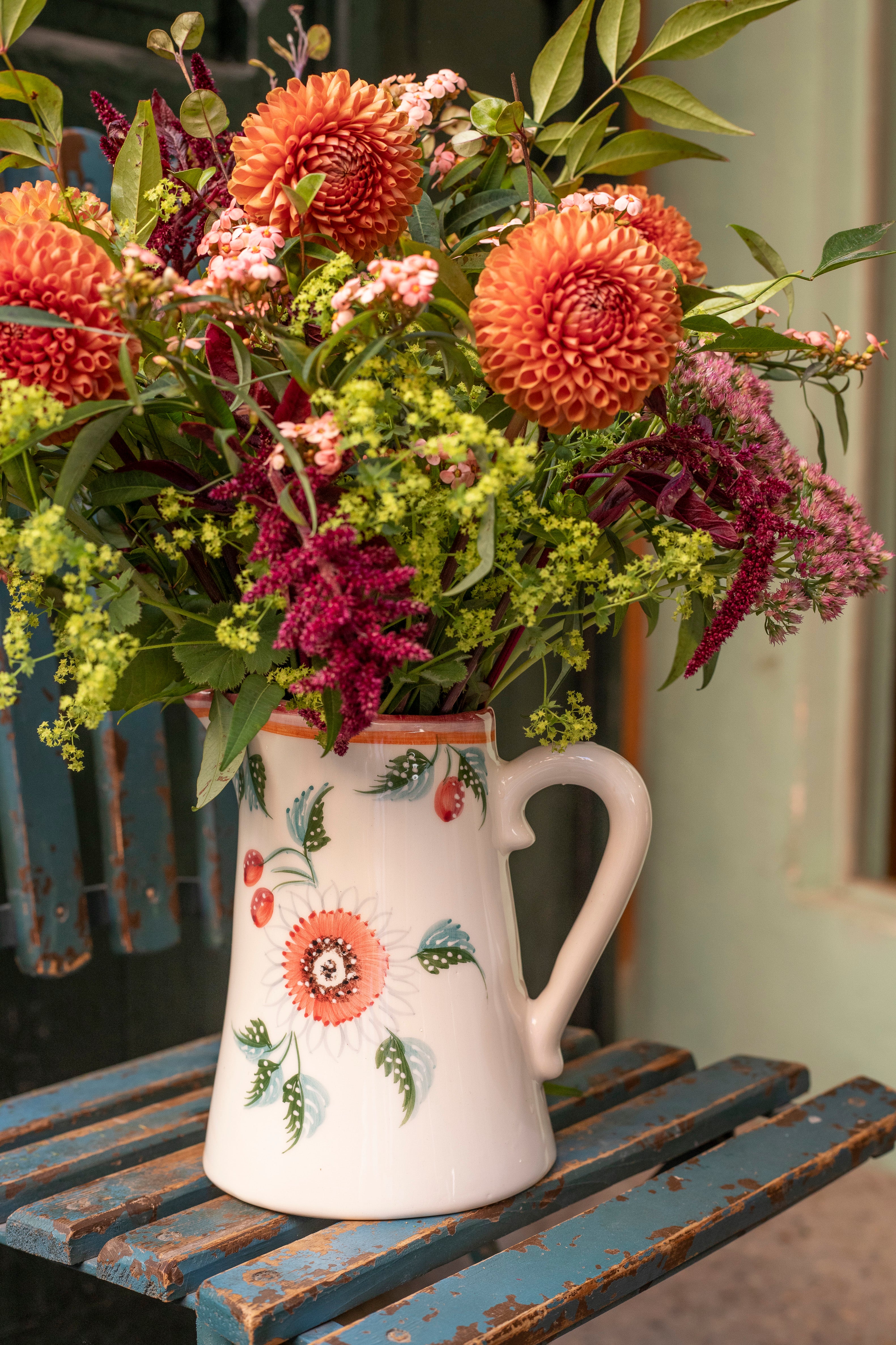 Jarra Botánica Clavel